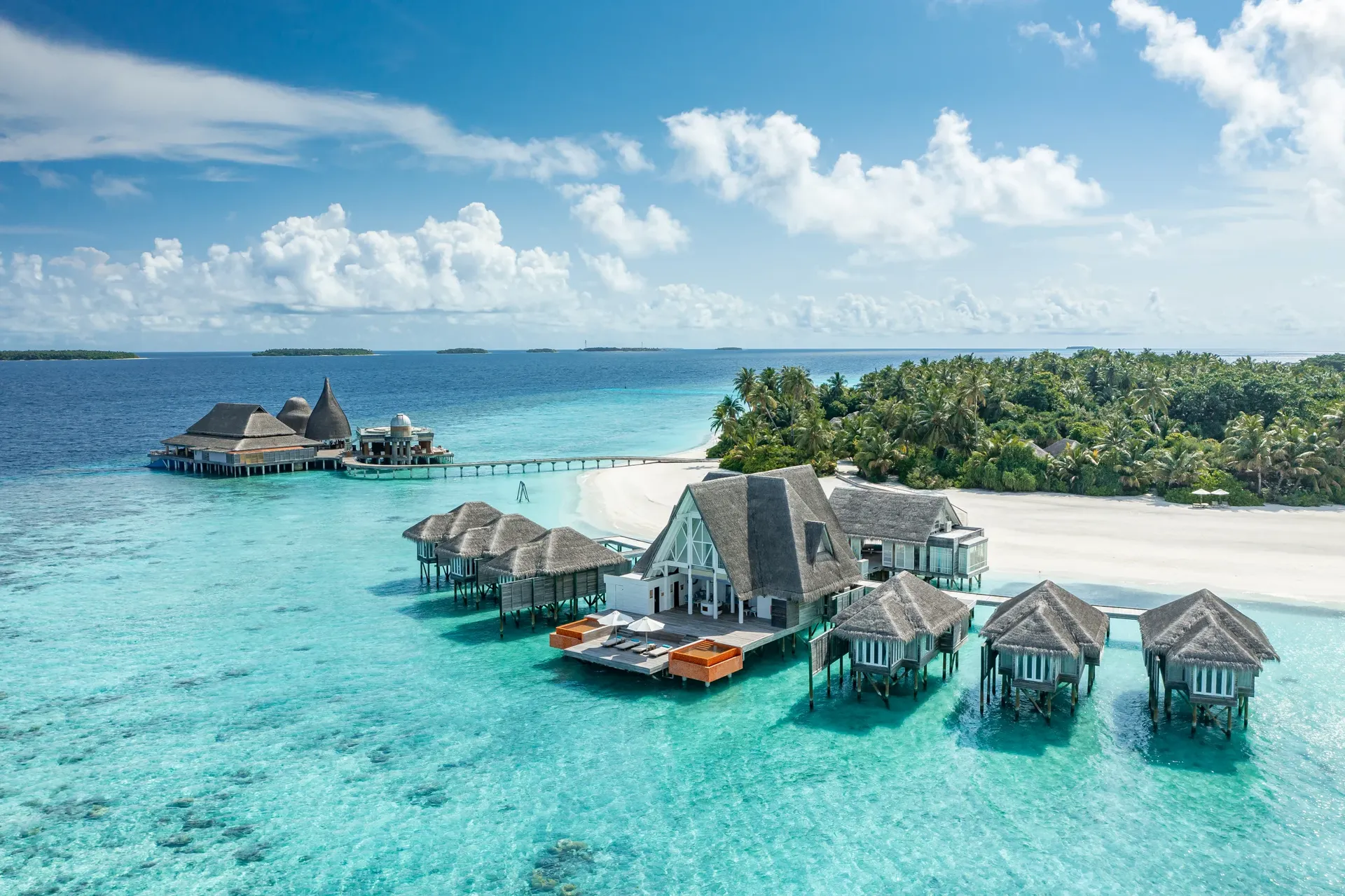 Maldives island resort